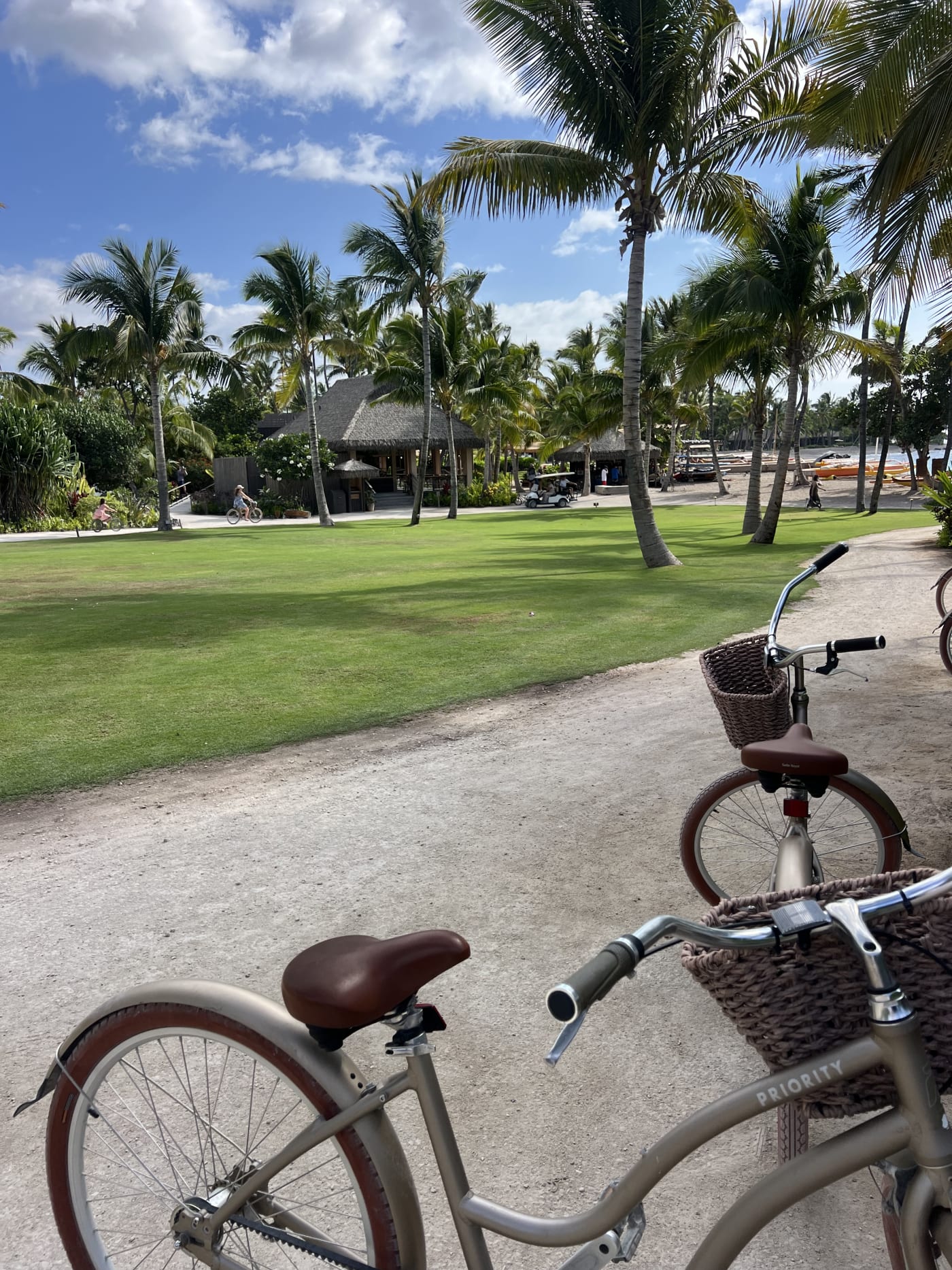Every guest gets a complimentary bicycle for the stay